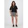 Raizzed T-shirt met backprint zwart