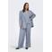 ONLY CARMAKOMA wide leg high waist pantalon blauw