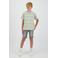 Raizzed regular waist short grey denim