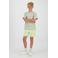 Raizzed relaxed regular waist sweatshort limegroen