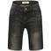 Raizzed regular waist short black denim