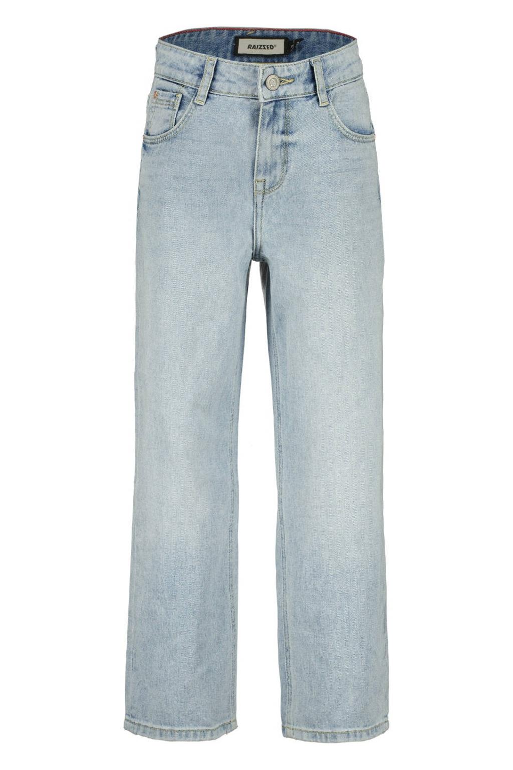 Light blue denim jongens Raizzed Hanoi loose fit jeans van denim met relaxed, regular waist en effen