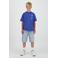 Raizzed regular waist short light blue denim