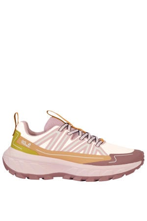 Wild Hike mesh outdoor schoenen Low roze/geel