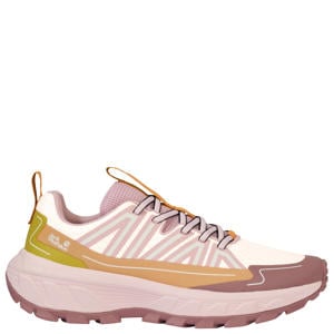 Wild Hike mesh outdoor schoenen Low roze/geel