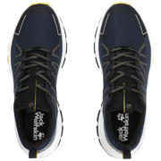 thumbnail: Jack Wolfskin Wild Hike mesh outdoor schoenen Low donkerblauw/geel