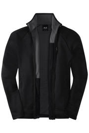 thumbnail: Jack Wolfskin fleece jack zwart
