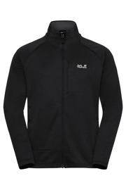 thumbnail: Jack Wolfskin fleece jack zwart