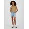 Raizzed high waist short light blue denim