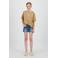 Raizzed regular waist short medium blue denim
