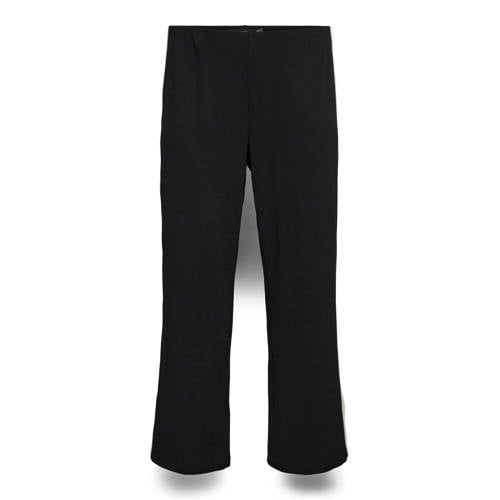 VERO MODA CURVE wide leg regular waist casual broek zwart afbeelding