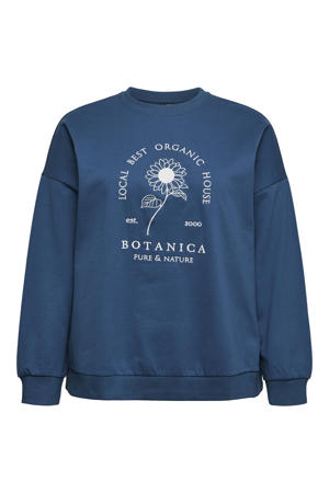 sweater donkerblauw