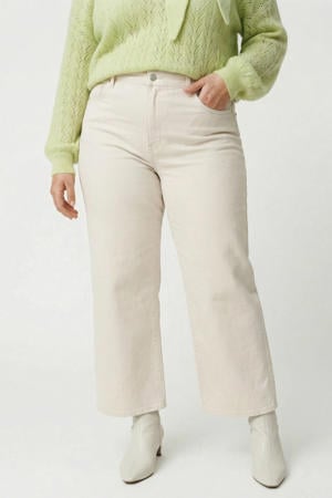 Vmctessa Hr Wide Jeans Ecru Ga Cur high waist ecru