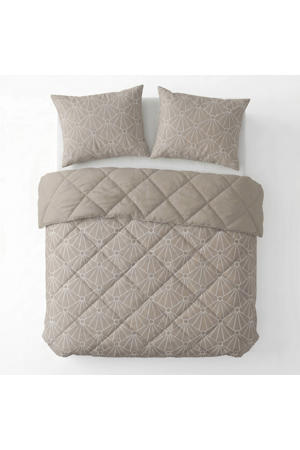 dekbed zonder overtrek met kussensloop Lazy - omkeerbaar design