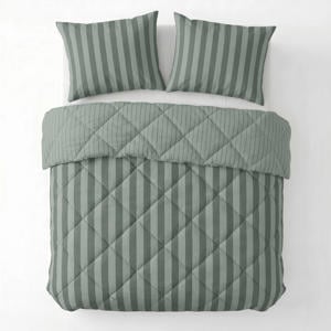 dekbed zonder overtrek met kussensloop Lazy - omkeerbaar design