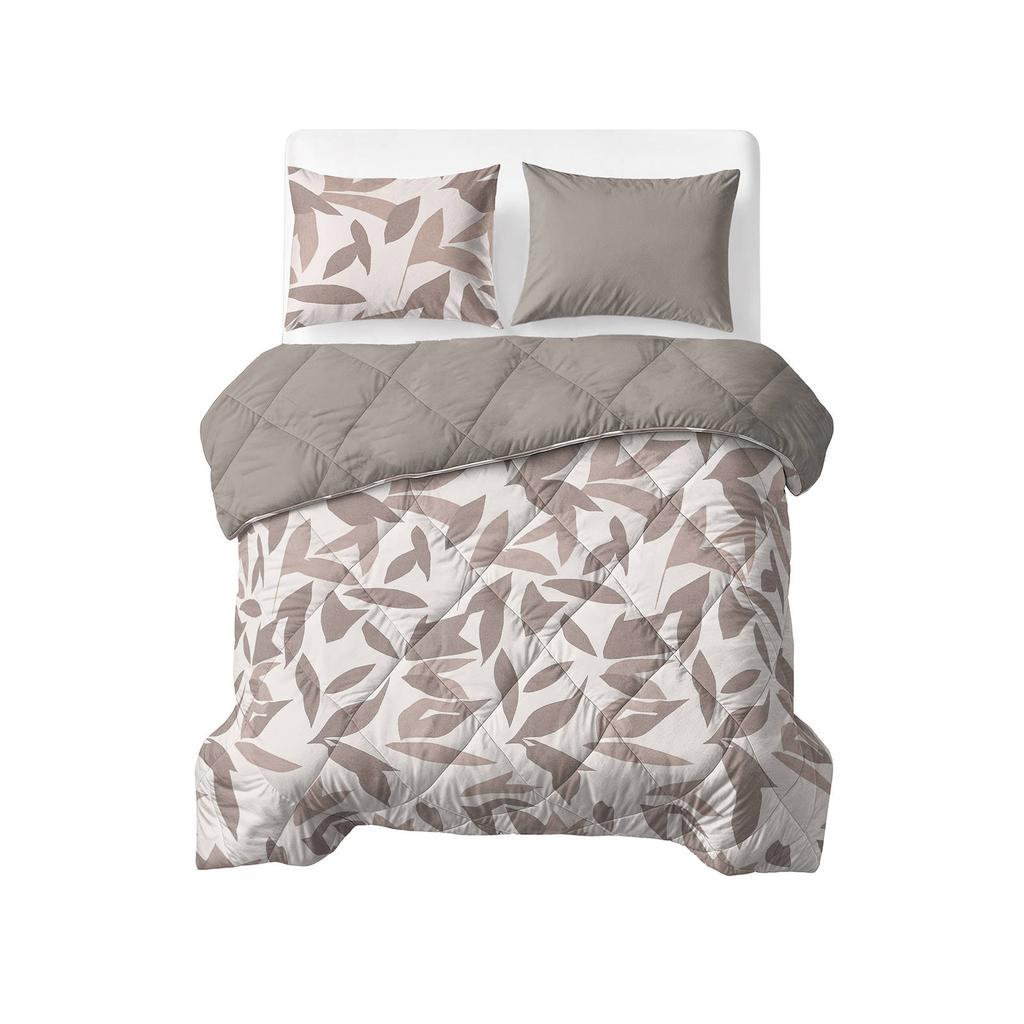 W dekbed zonder overtrek met kussensloop Lazy - omkeerbaar design