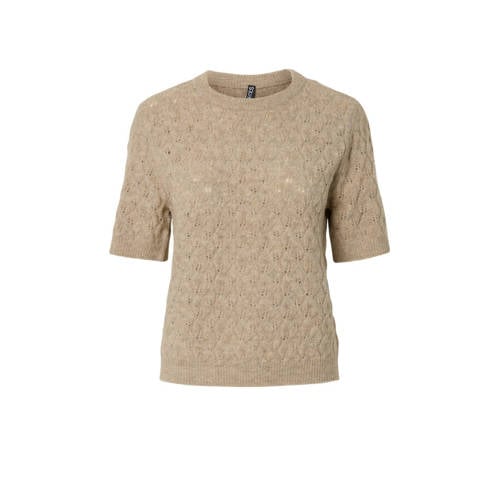 PIECES Curve top beige afbeelding