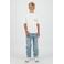 Raizzed T-shirt met backprint wit
