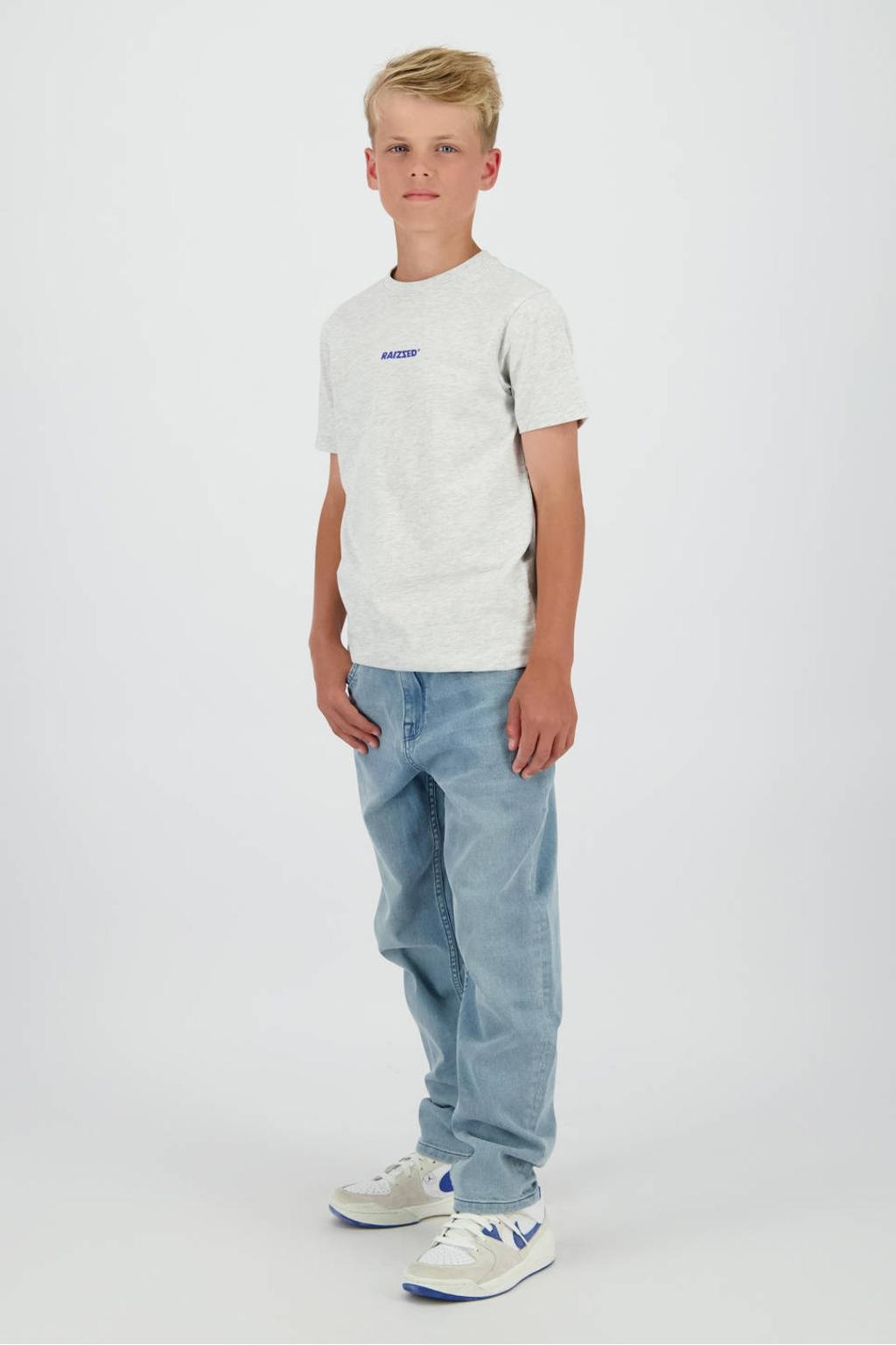Raizzed T-shirt grijs melange