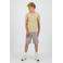 Raizzed T-shirt met backprint zand