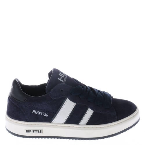 Hip suède sneakers donkerblauw