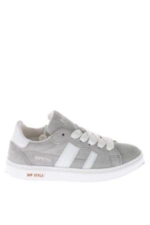 suède sneakers grijs
