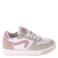 Hip leren sneakers wit/roze