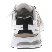 thumbnail: Hip leren sneakers wit/beige/grijs