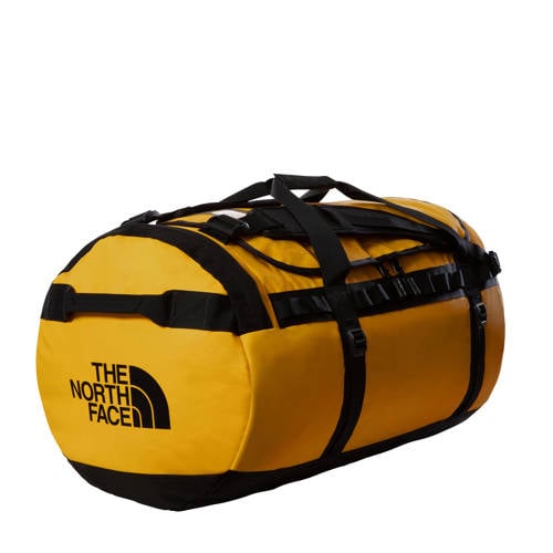 The North Face reistas Base Camp Duffel L - 95L geel/zwart afbeelding
