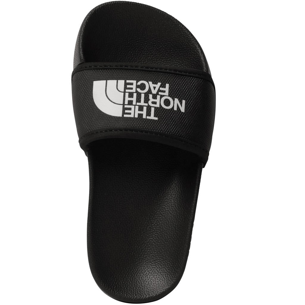Zwarte jongens en meisjes The North Face Base Camp III badslippers van rubber