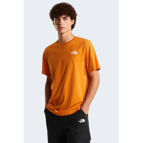 The North Face T-shirt Evolution NSE oranje afbeelding