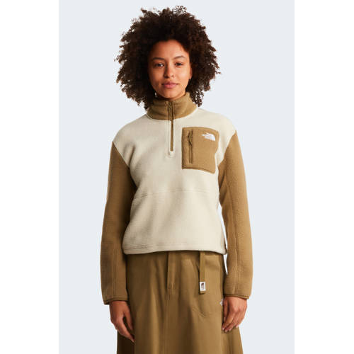 The North Face fleece trui beige afbeelding