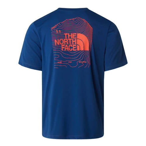 The North Face T-shirt blauw afbeelding