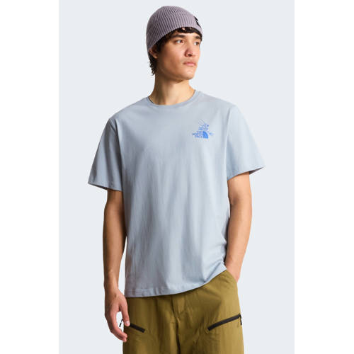 The North Face T-shirt Mountain Celebration grijs afbeelding