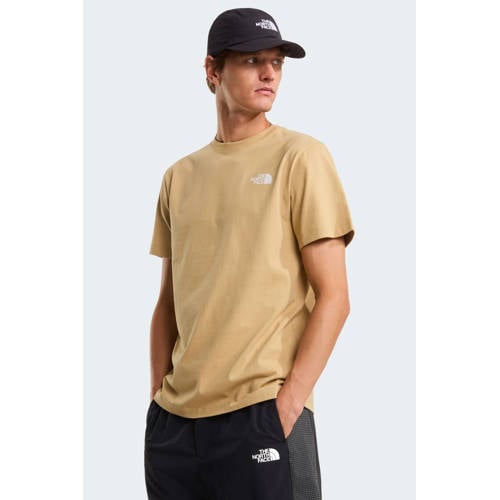The North Face T-shirt zand afbeelding