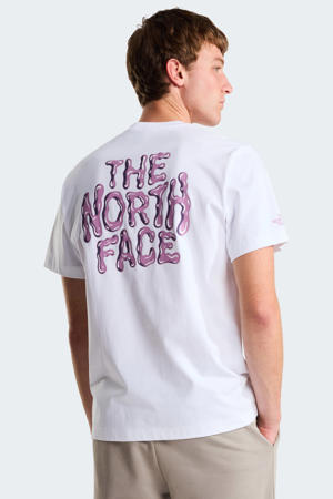 T-shirt Drip Logo wit