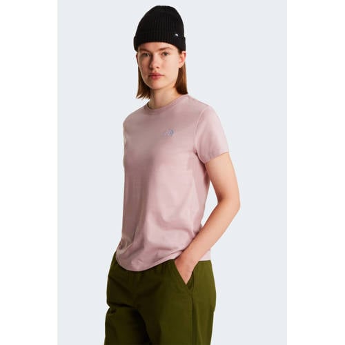 The North Face T-shirt Evolution Simple Dome roze afbeelding