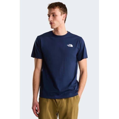 The North Face T-shirt Evolution NSE blauw afbeelding