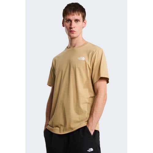 The North Face T-shirt Evolution NSE zand afbeelding