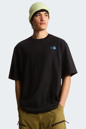 T-shirt Liquid NSE zwart
