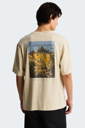 T-shirt Plant & Flora beige