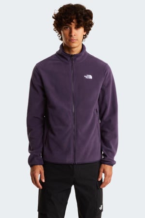 fleece vest Glacier donkerpaars