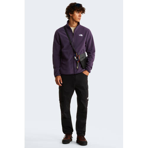 The North Face fleece vest Glacier donkerpaars afbeelding