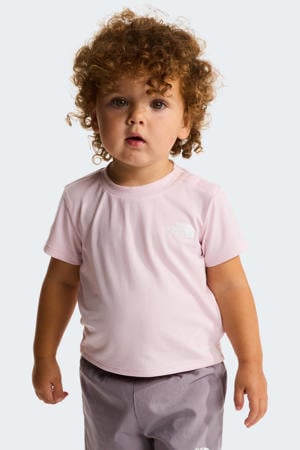 T-shirt + short roze/lila