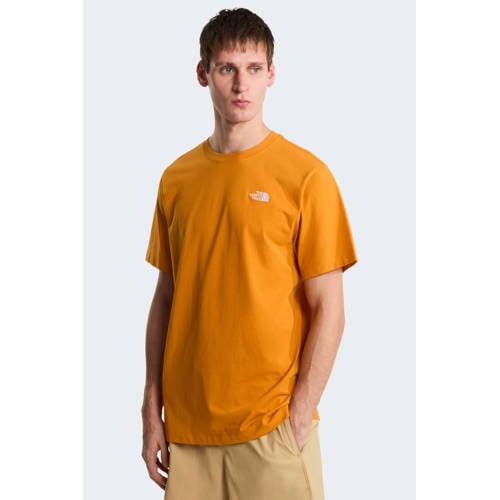 The North Face T-shirt Evolution Simple Dome oranje afbeelding