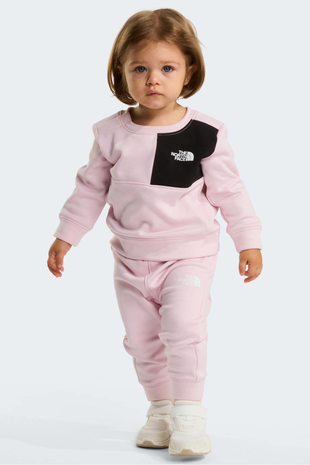 The North Face fleece joggingpak roze