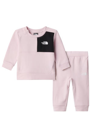 fleece joggingpak roze