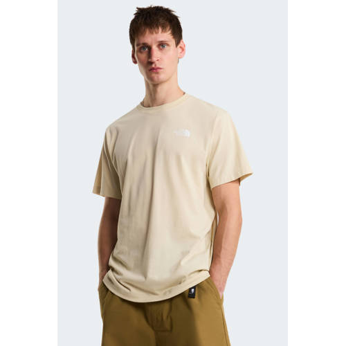 The North Face T-shirt NSE Box beige afbeelding