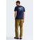 The North Face T-shirt Mountain Sketch blauw