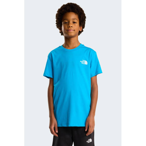The North Face T-shirt lichtblauw afbeelding